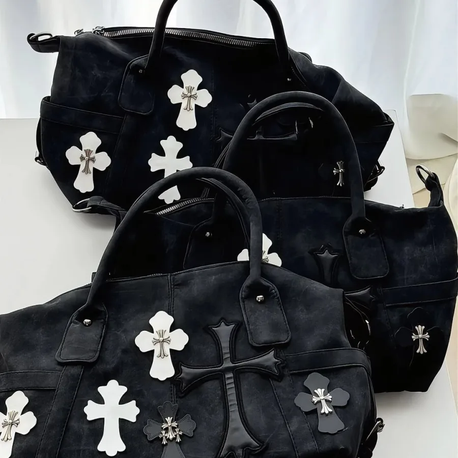 Black Leather Cross