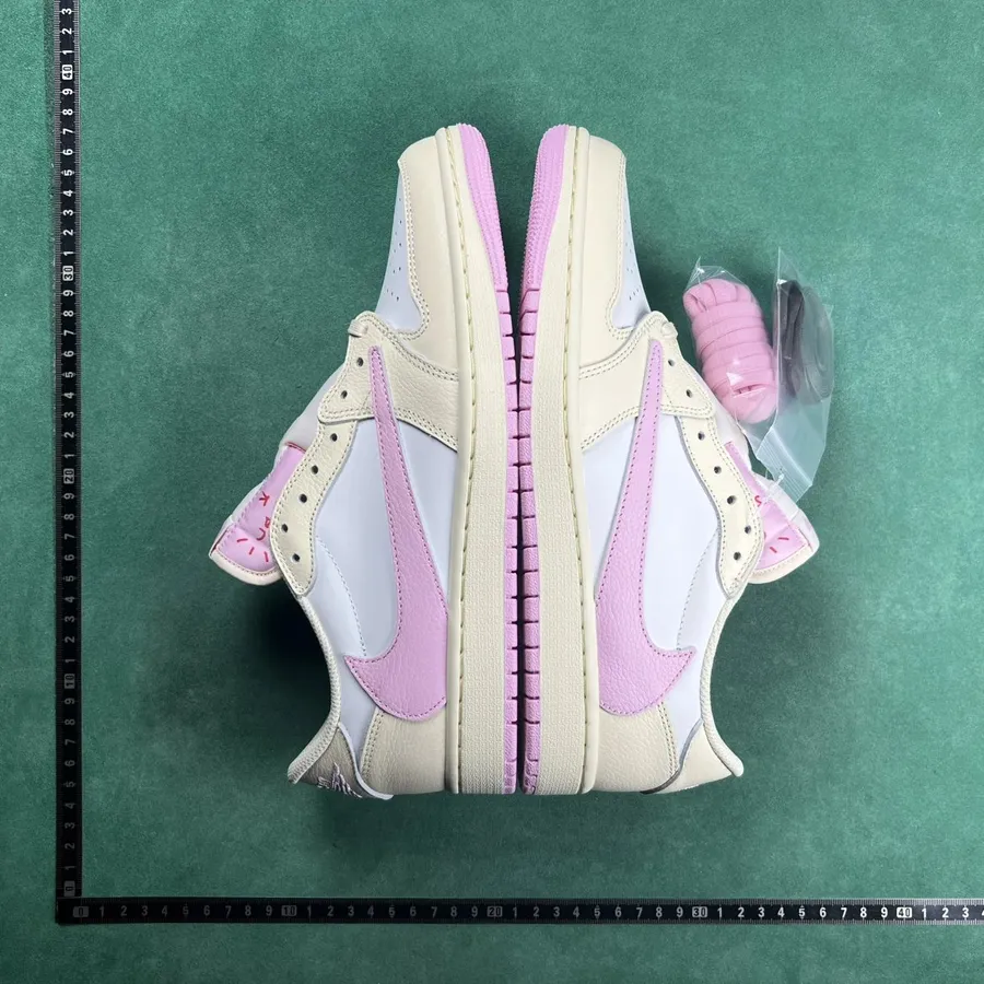 Nike Air Force 1 White Pink Casual Sneakers