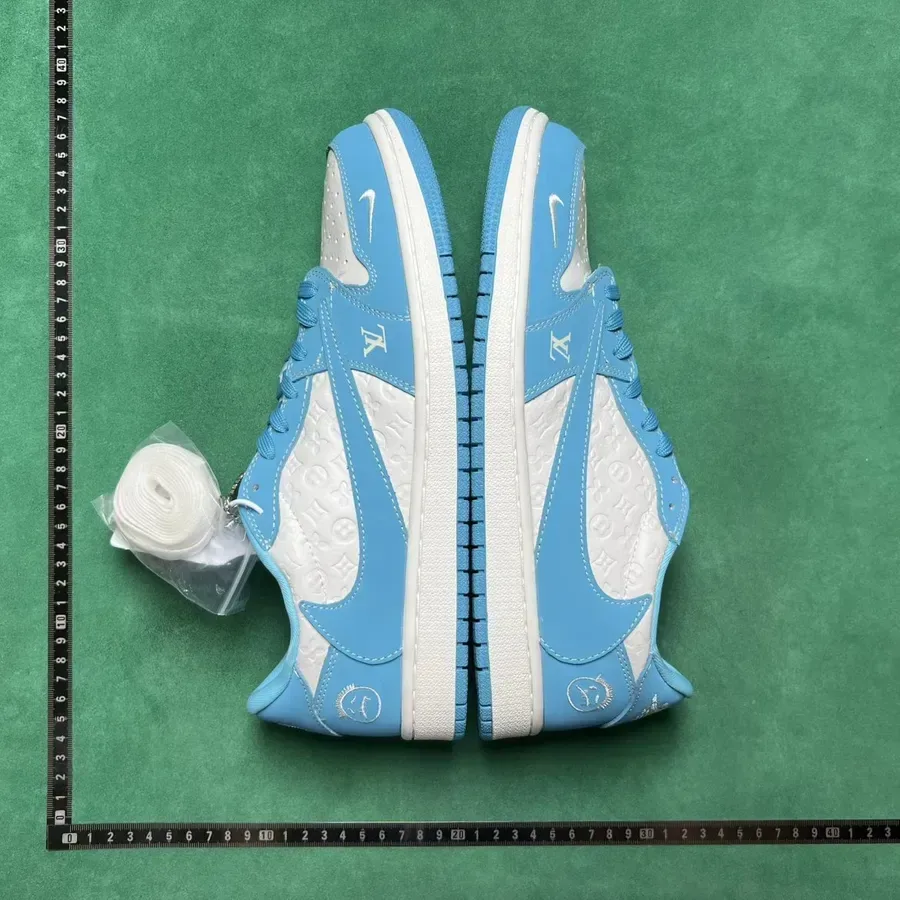 Nike Air Force 1 Light Blue White Collaborative Sneakers