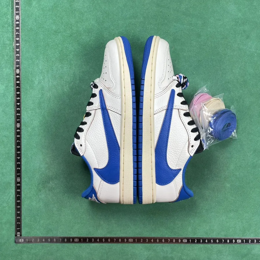 Nike Air Force 1 White Blue Casual Sneakers