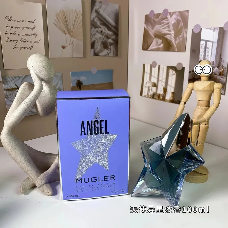 Mugler Angel Blue Star Perfume Bottle
