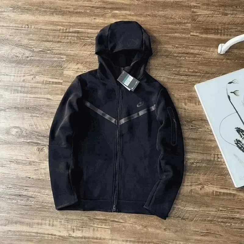 Nike Hooded Black Sport Jacket