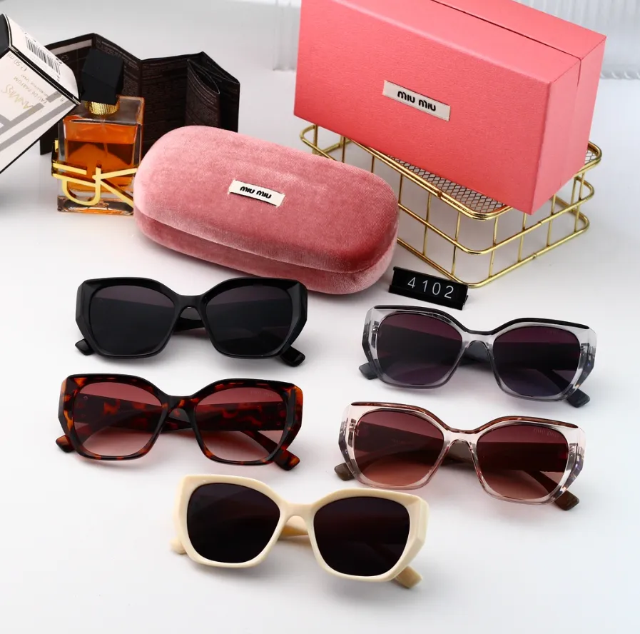 Miu Miu 4102 Black Square Sunglasses