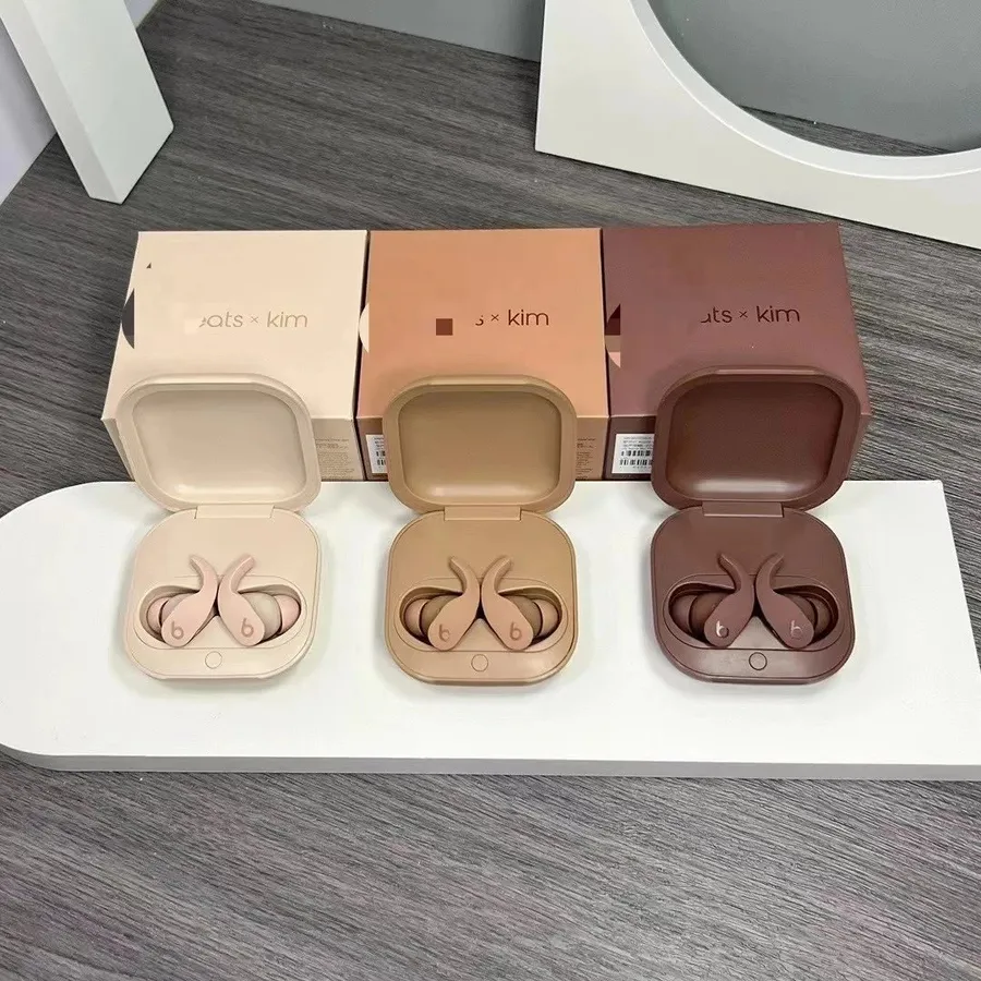 Beats Fit Pro Beige Brown Rose Gold Wireless Earbuds
