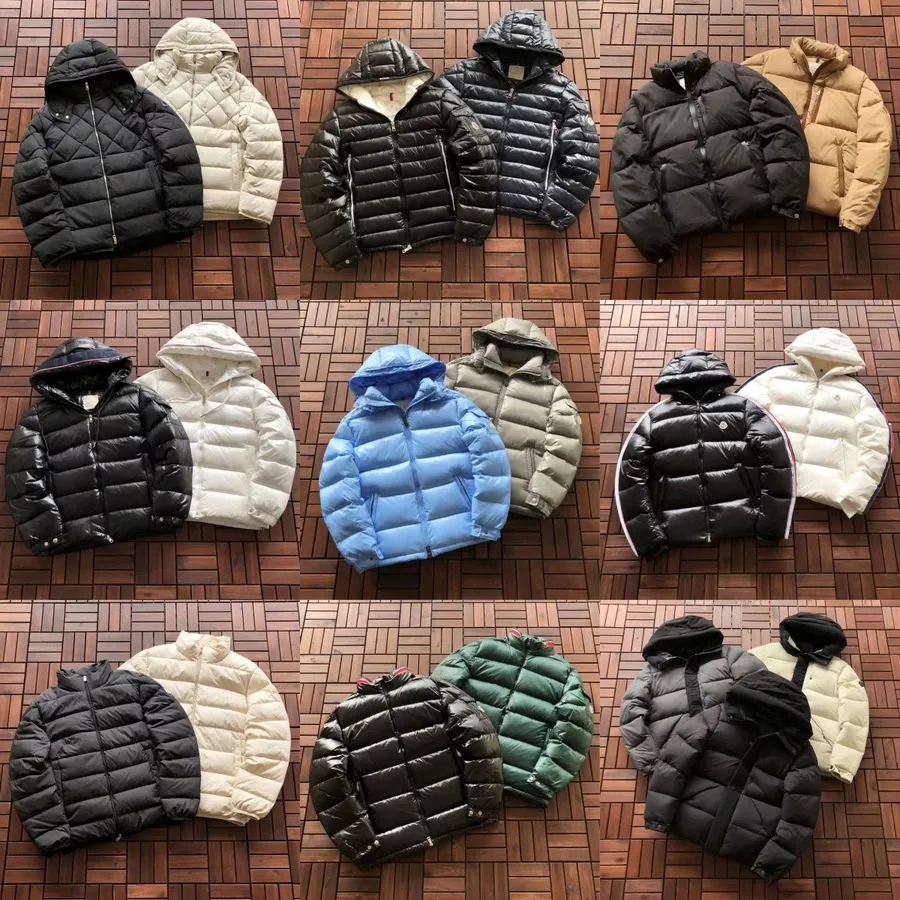 Moncler Down Jacket Black Winter Coat