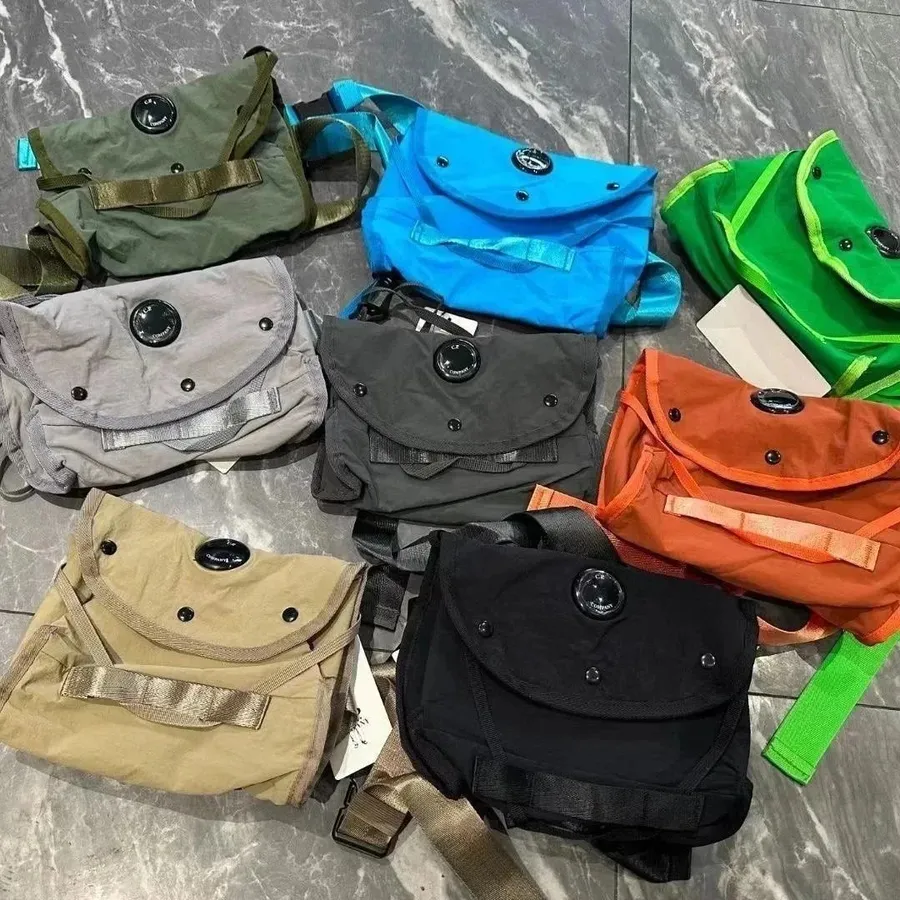 Camping Bag Multi Color Canvas Shoulder Bag