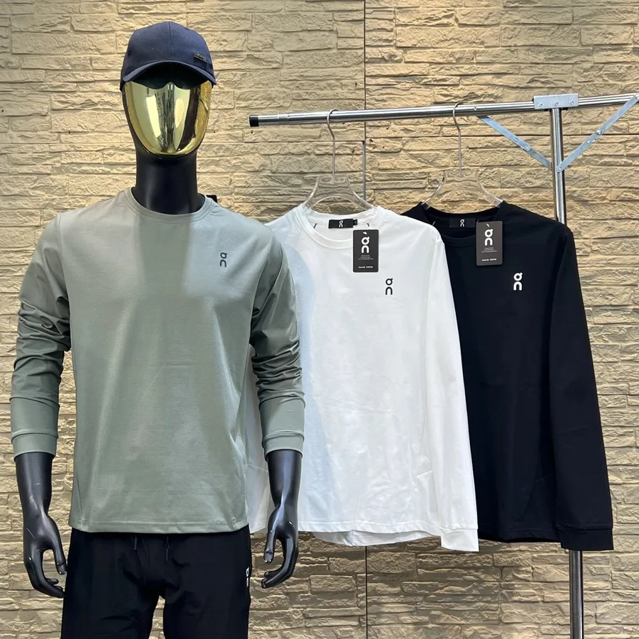 On Running Long Sleeve Grey Athletic Shirt