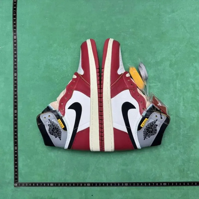 Nike Air Jordan 1 Red White Black High Top Sneakers