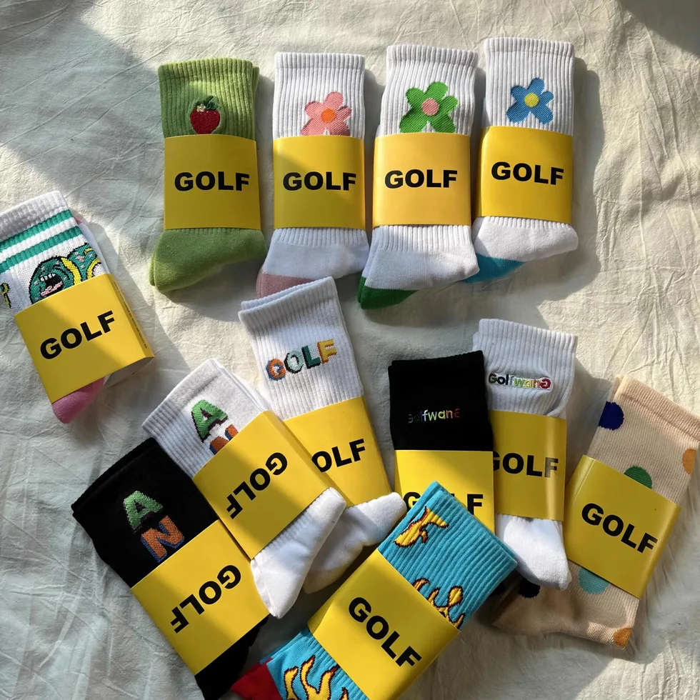 Golf Wang Multi Color Patterned Socks